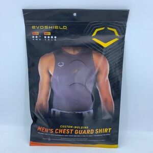 EvoShield Chest Guard Shirt Youth Large Custom Molding Protection Tank Top Male